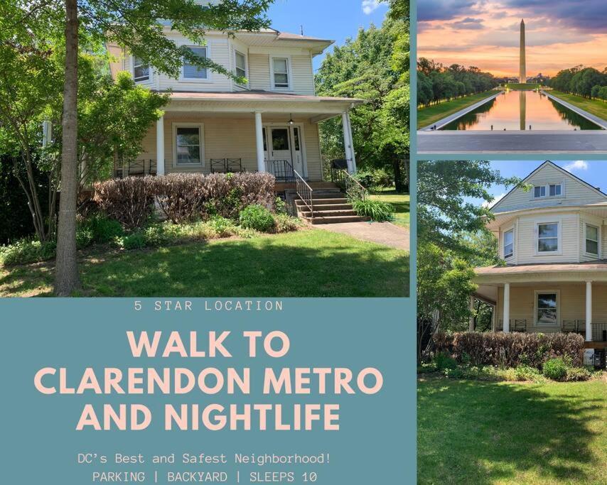 4 Bedroom Dc'S Best Location With Parking, Walk To Clarendon Metro, Shopping And Nightlife! Arlington Luaran gambar
